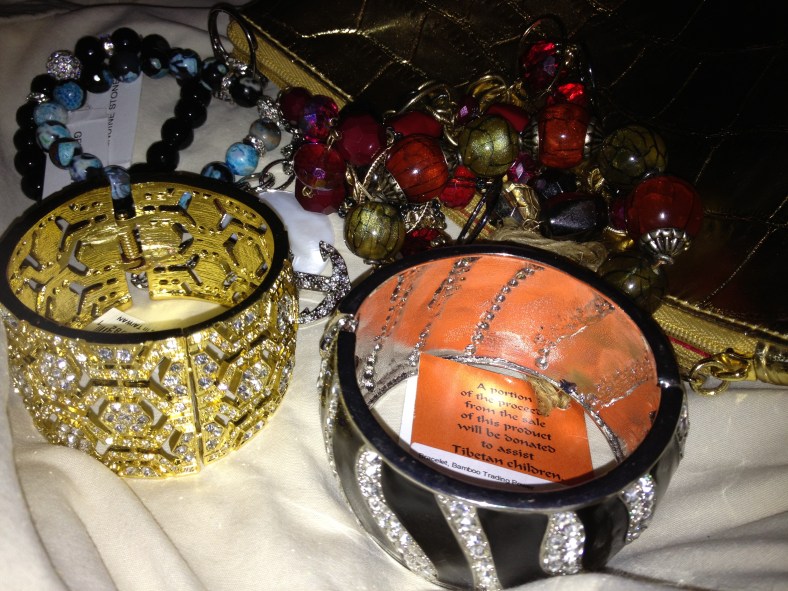 Leave the good stuff at home and bring costume jewelry - check!