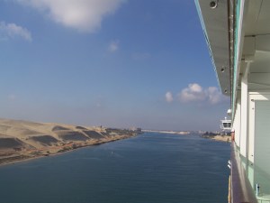 Cruising the Suez Canal